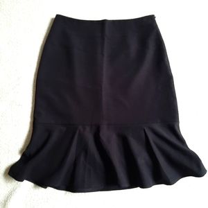 NWOT Worthington Black Tulip Skirt Sz 4